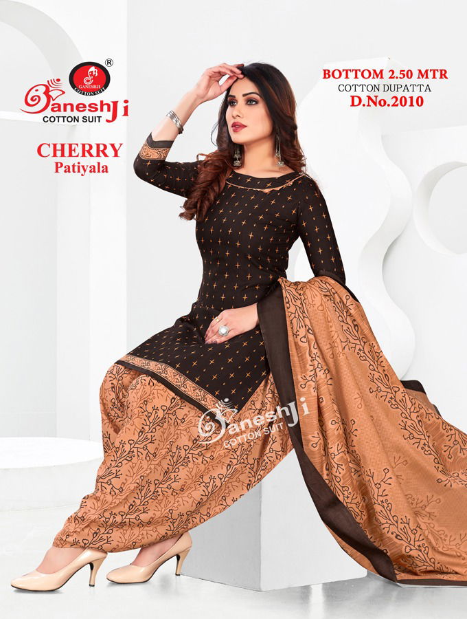 Ganeshji Cherry 2 Heavy Casual Wear Wholesale Dress Material Collection